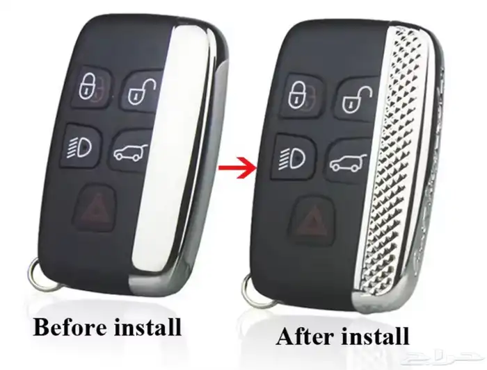 غطاء مفتاح لند روفر رينج روفر سبورت فيلار إيفوك 7