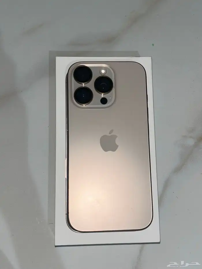 جوال آيفون 16 برو 256 لون صحراوي مستعمل 2