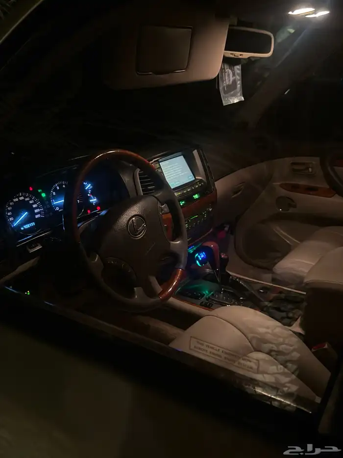جيب لكزس Lx470 لون كريمي 2006 ممشى 400 53