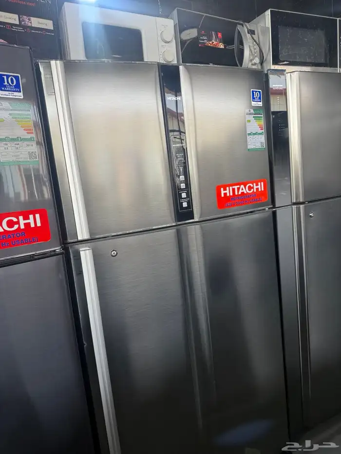 ثلاجه هيتاشتي 21.5 قدم أستيل استوك بسعر مناسب لا الجميع 6