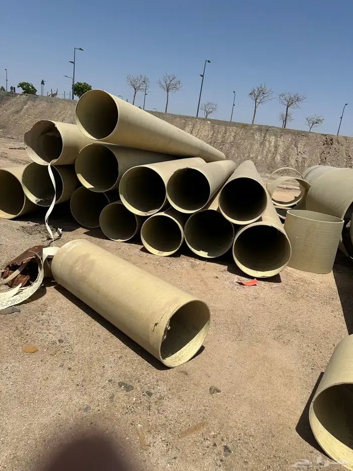 فيبر جلاس مواسير ووصلات وجلب وأكواع وتيهات 21