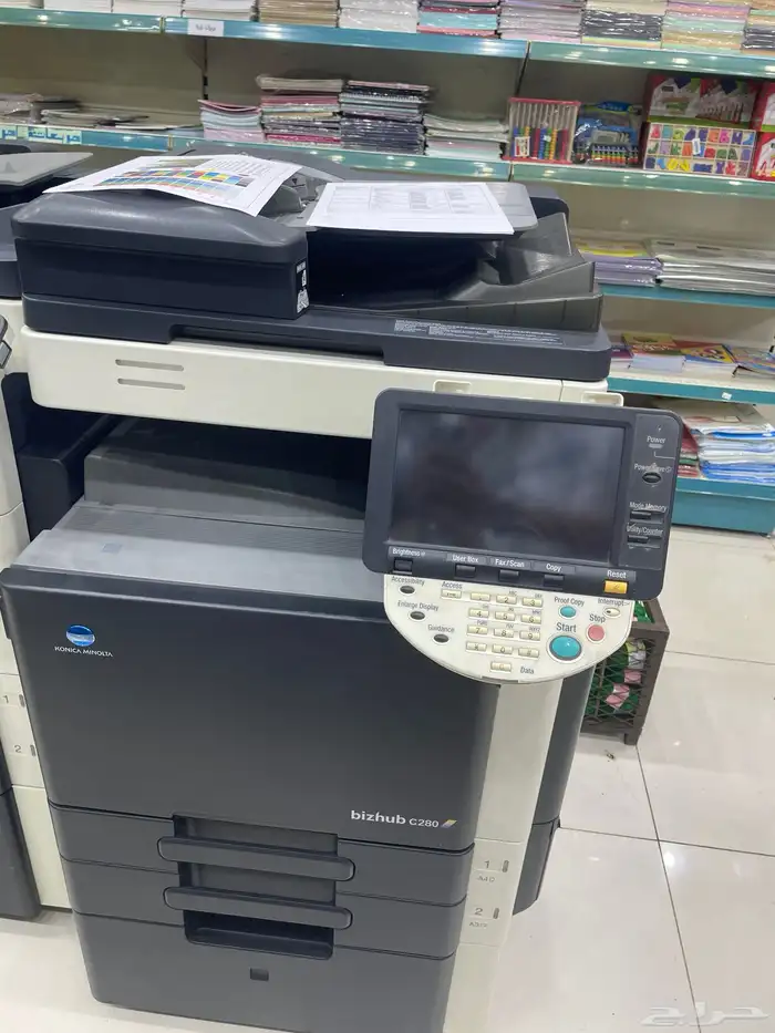 مكينة الطباعة bizhub c280 0