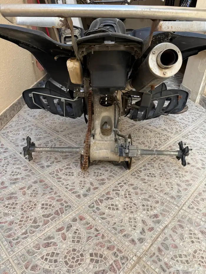 دباب yfz450 موديل 2006 تشليح قطع فقط 4