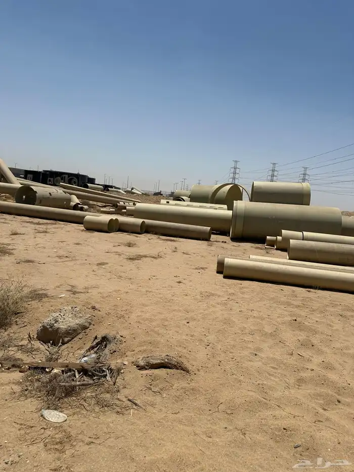 فيبر جلاس مواسير ووصلات وجلب وأكواع وتيهات 5