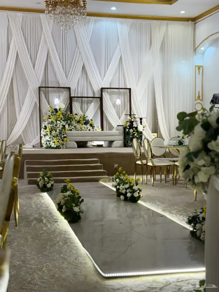 تنسيق حفلات تاجير لوازم أفراح 0