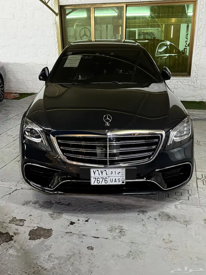 واصل حديث مرسيدس S560 2018 رياضي فل نظيف تم البيع 1