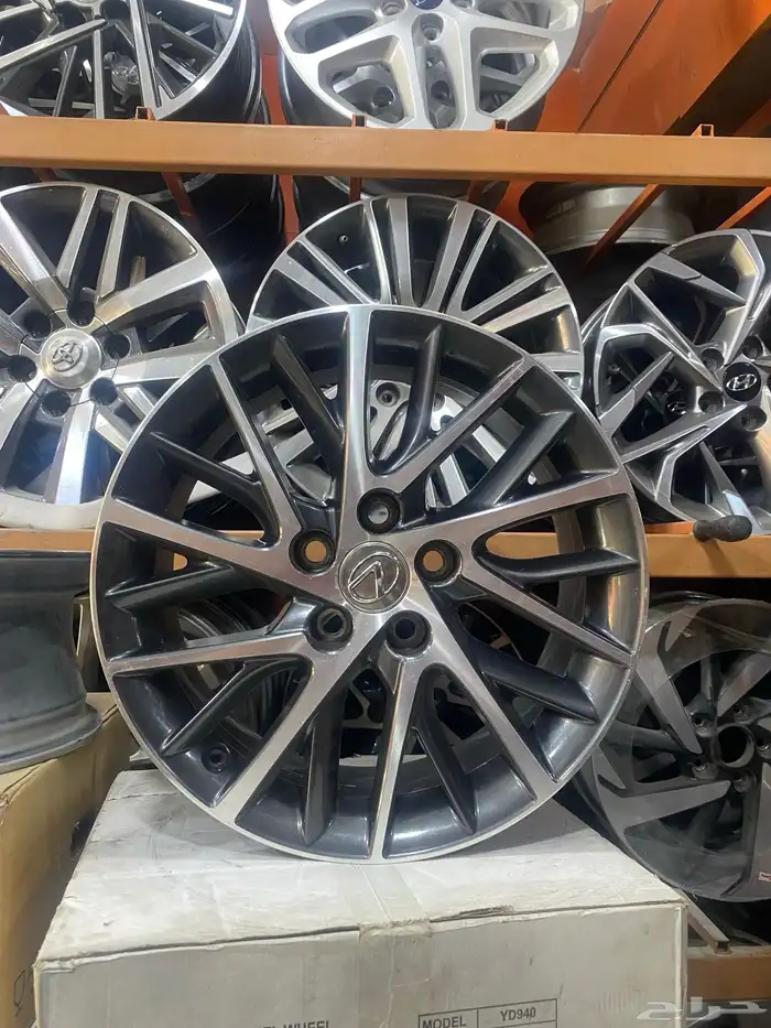 جنوط لكزس ES350 موديل 2017-2018 مقاس 17اصليه 1