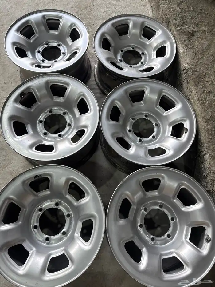 جنوط فتك نيسان مقاس 16 اصلي وكاله نضيفه 4