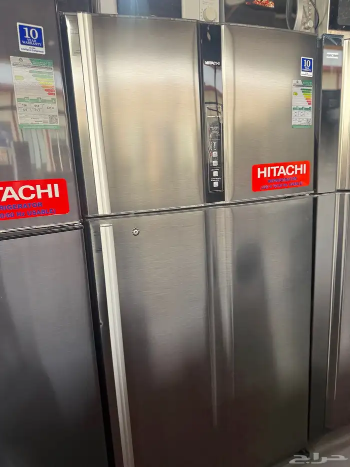 ثلاجه هيتاشتي 21.5 قدم أستيل استوك بسعر مناسب لا الجميع 5