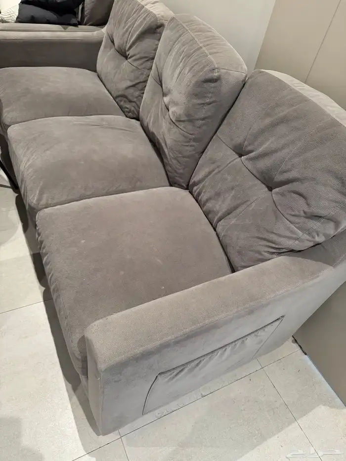 كنب رصاصي للبيع 1