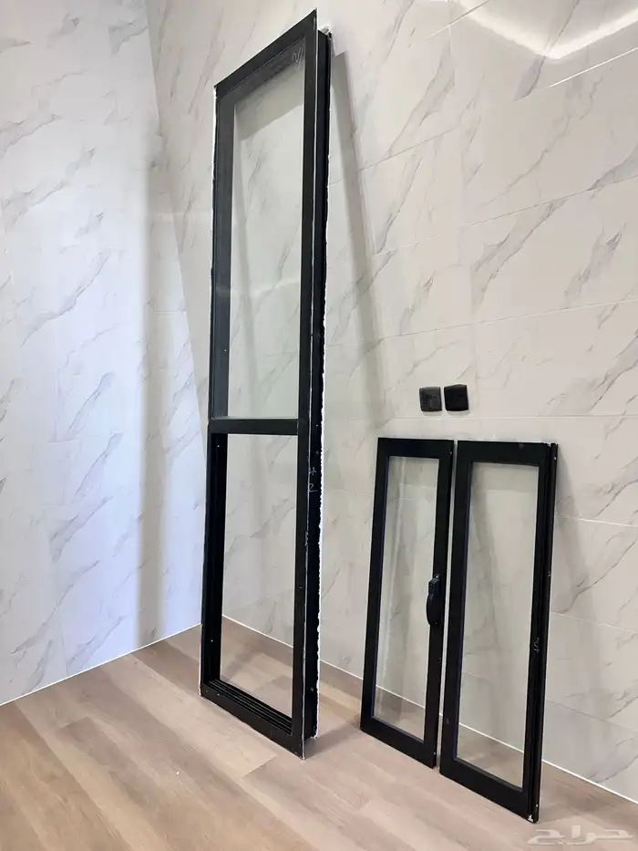 دريشة جديدة قزاز ثابت ومتحرك ارتفاع 2.54 cm عرض 65 cm 0