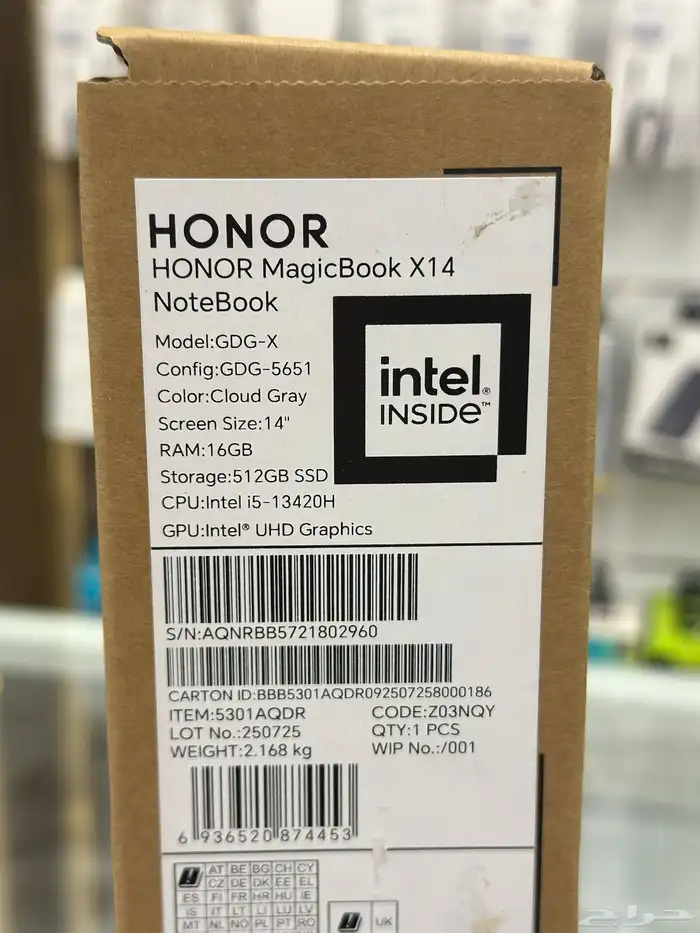 لابتوب هونر جديد لم يستخدم 2