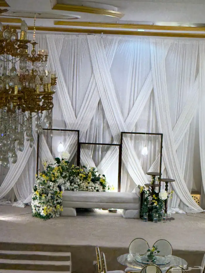 تنسيق حفلات تاجير لوازم أفراح 1