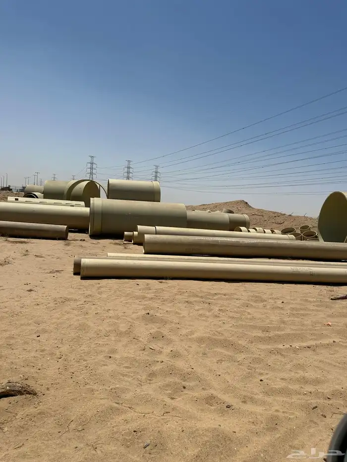 فيبر جلاس مواسير ووصلات وجلب وأكواع وتيهات 4