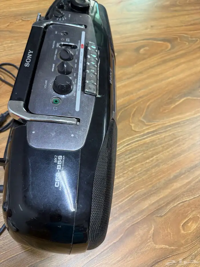 مسجل كاسيت سوني قديم   (CFS-B55L MK2) يعمل 3