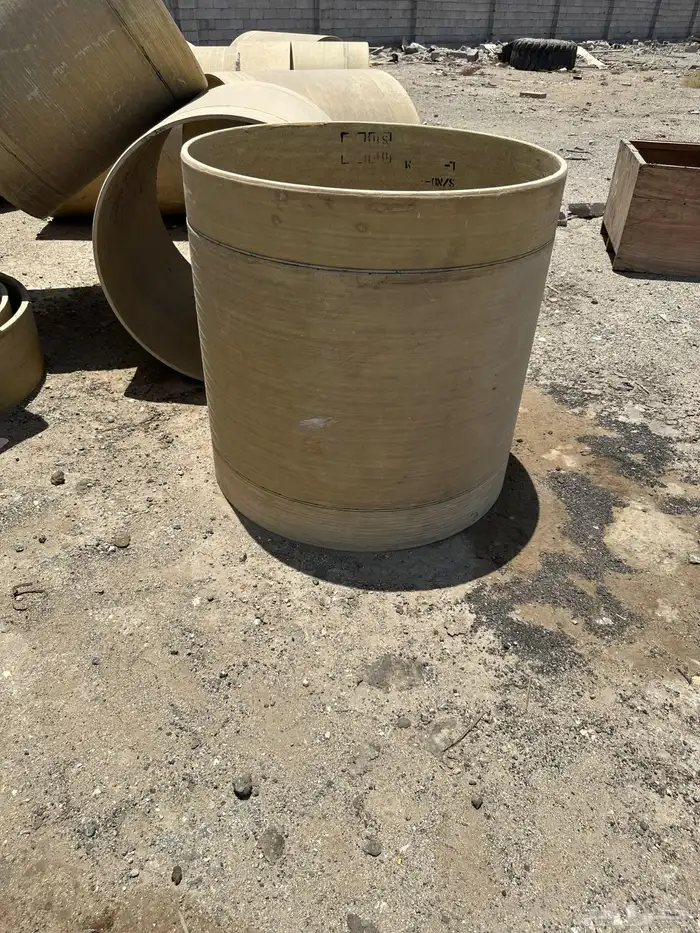 فيبر جلاس مواسير ووصلات وجلب وأكواع وتيهات 10
