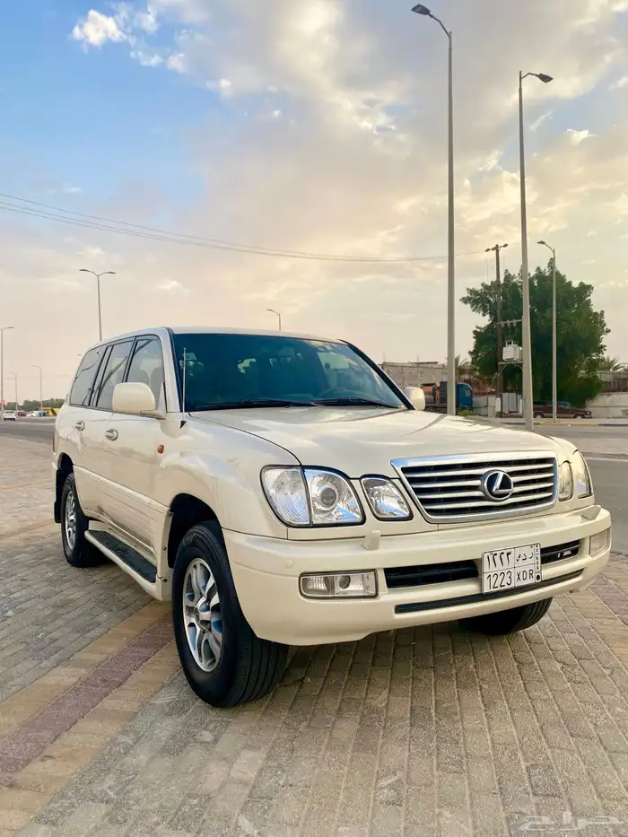 جيب لكزس Lx470 لون كريمي 2006 ممشى 400 49