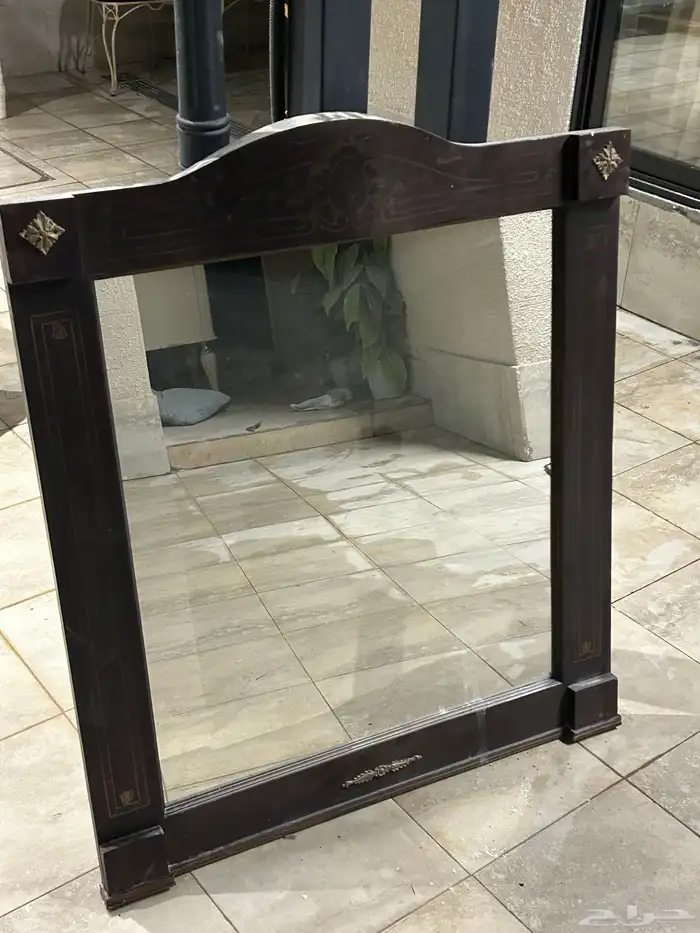 مدخل بيت للبيع خشب نظيف مع مرايه 2