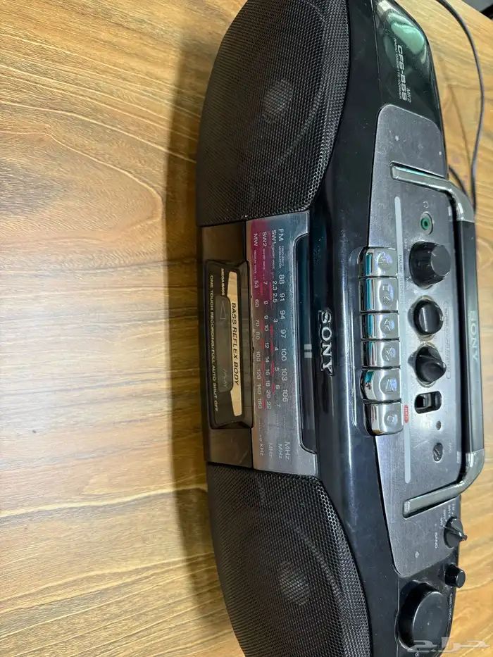 مسجل كاسيت سوني قديم   (CFS-B55L MK2) يعمل 1