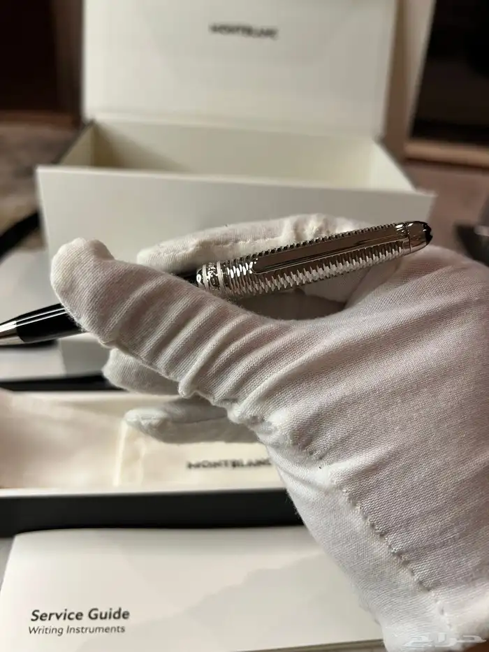 قلم مونت بلانك حبر جاف مايسترشتوك اصلي كامل المرفقات(جديد) 3