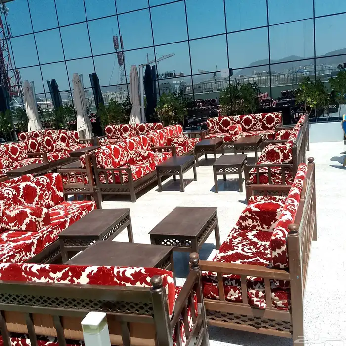 كنب وكراسي وطاولات وجميع مستلزمات المناسبات والحفلات للايجا 12