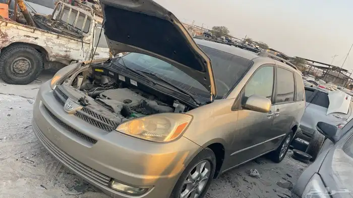 تويوتا سيينا 2005 قطع غيار فقط 1
