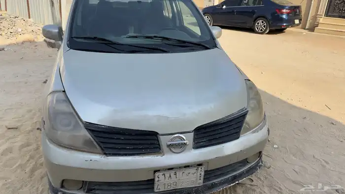 نيسان تيدا للبيع 2006 منتهي فحص واستماره 2