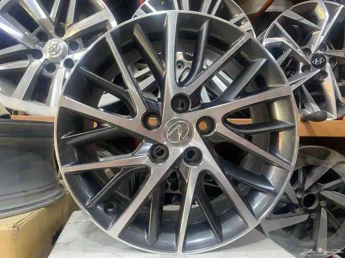 جنوط لكزس ES350 موديل 2017-2018 مقاس 17اصليه 2