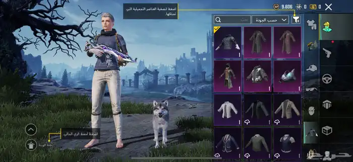 البيع حساب ببجي 6