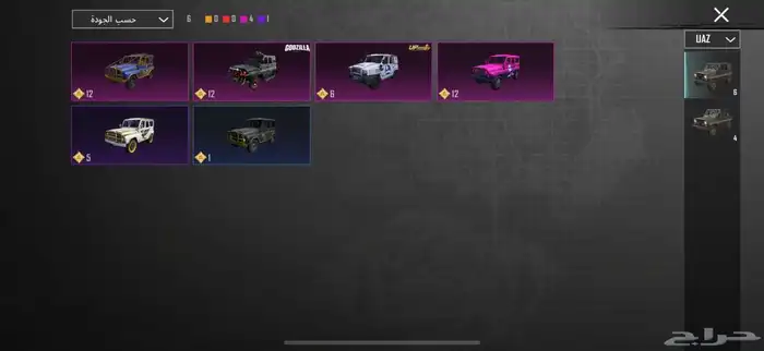 حساب ببجي للبيع 15