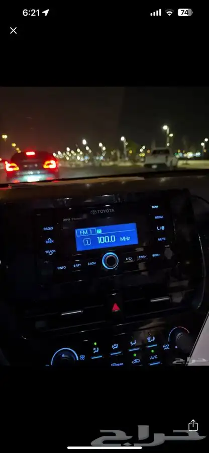 مسجل كامري 2021 ويركب ل اغلب سيارات تيوتا 0