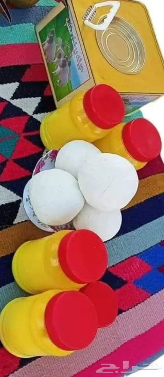 سمن وزيت زيتون ومريس اردني وزعتر بلدي 0