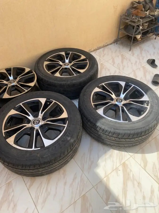 كفرات مع الجنوط 3 واحد بدون كفر 0
