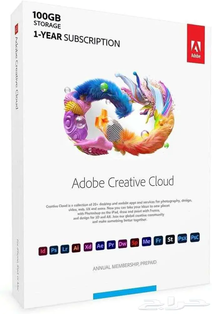 اشتراك ادوبي كريتف كلاود سنه بأفضل سعر 0