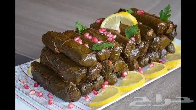 ورق عنب للمناسبات شغل شامي على اصوله 0
