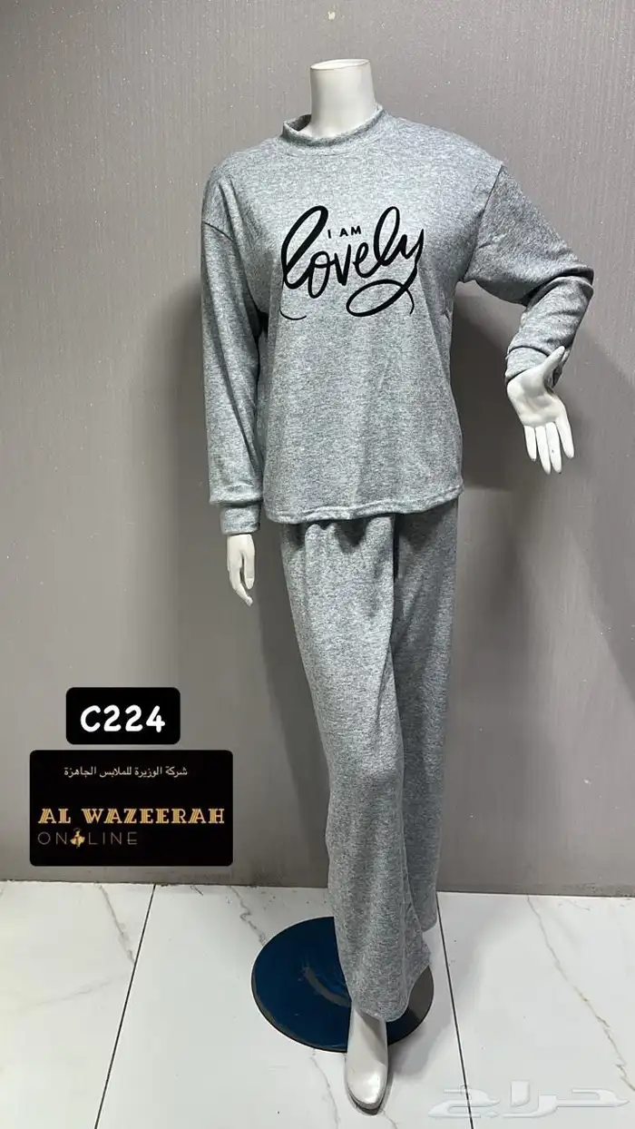 بجامات أطفال بناتي ولادي نساء جلابيات شتويات باالجمله 71