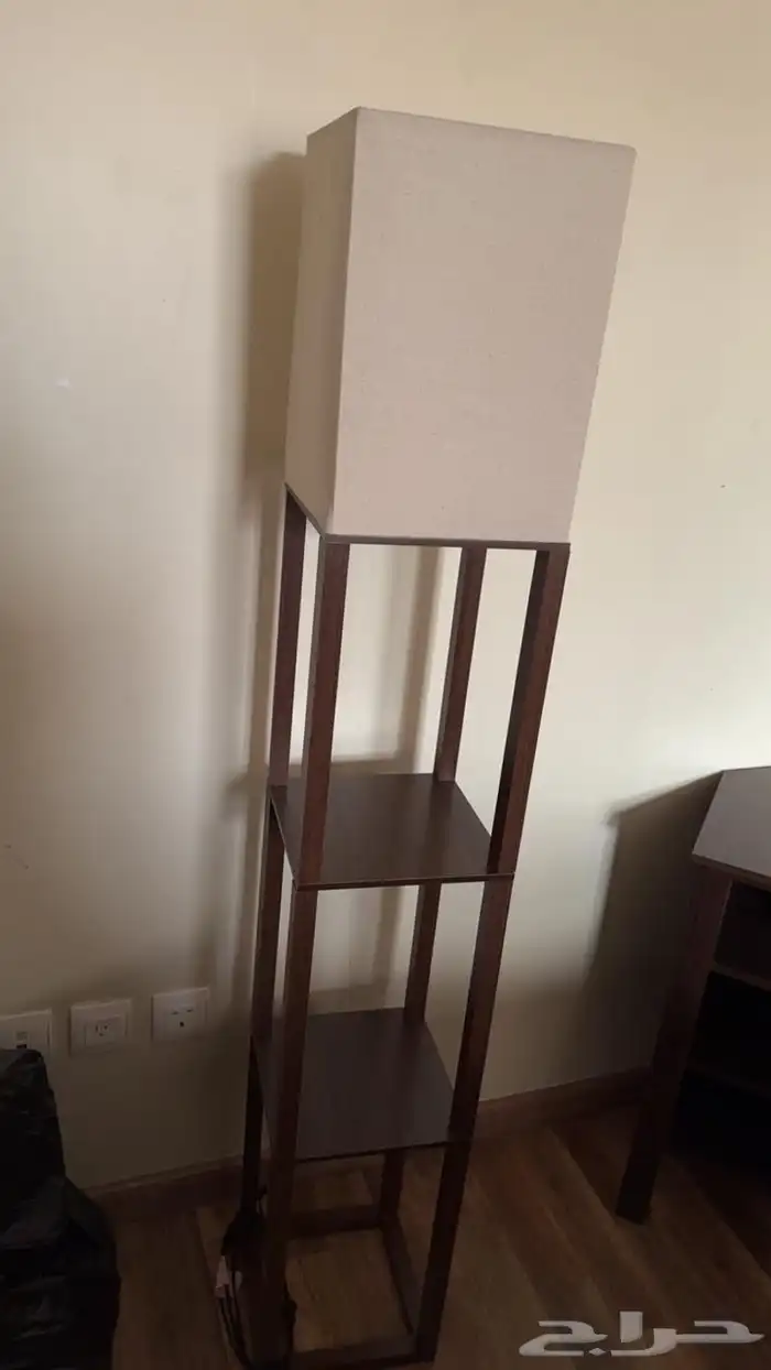 ابجورة اضائة خافته مع ارفف 0