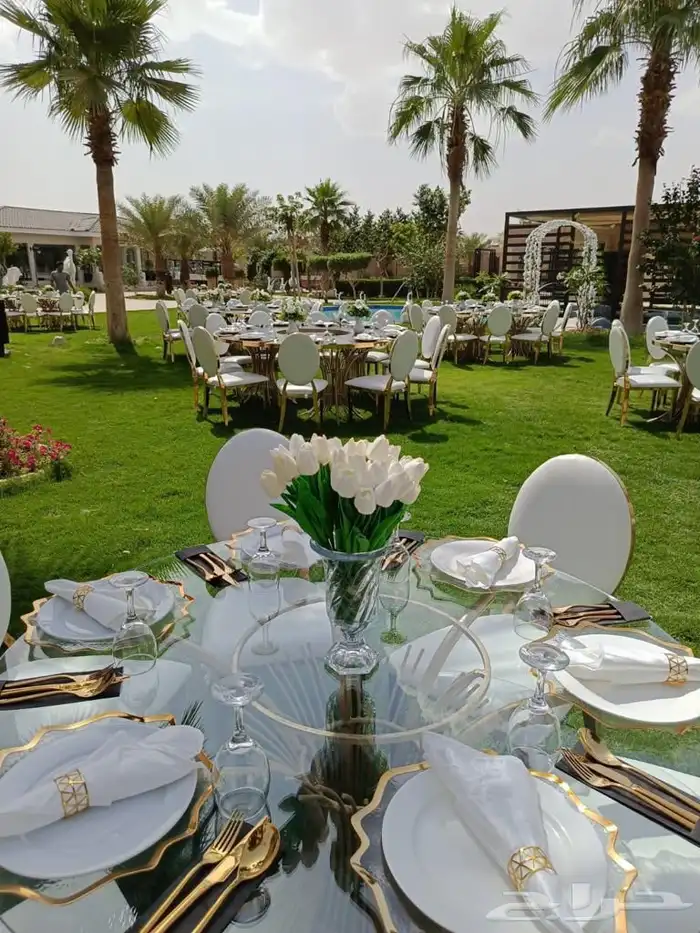 تاجير كراسي وطاولات تاجير طاولات خدمه 4