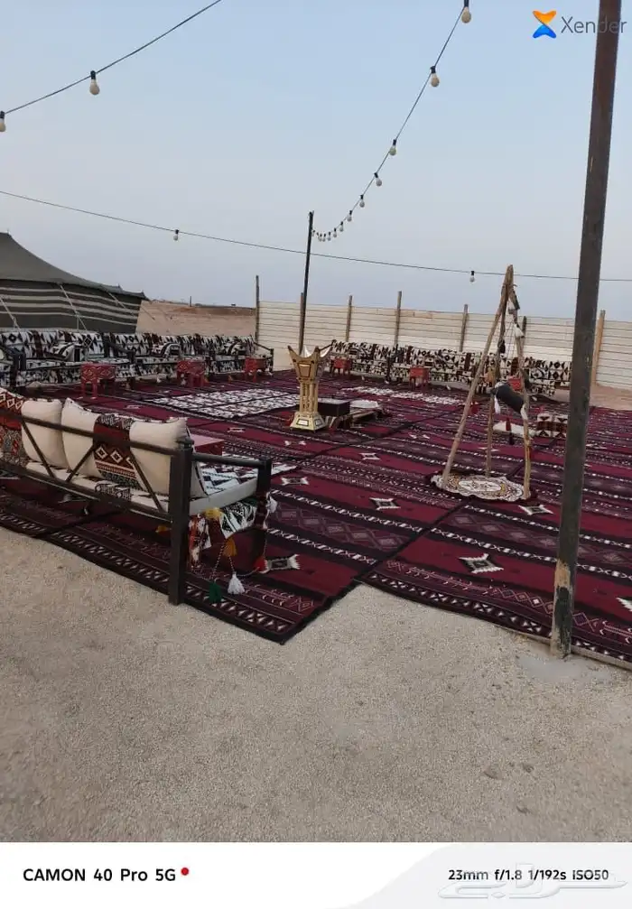 تاجير خيام تاجير بيوت شعر تاجير جلسات شعبيه تاجير مكيفات 6