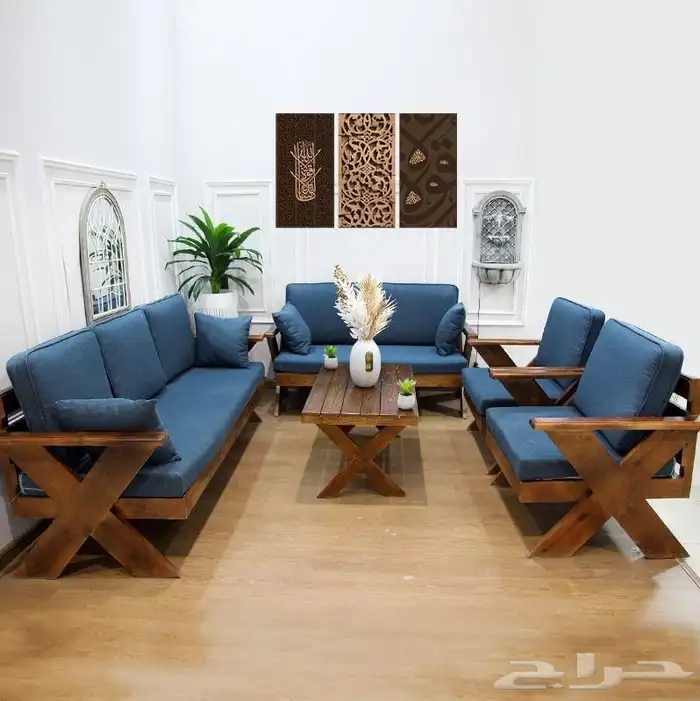 جلسة خارجية كراسي الحوش كراسي خشب كراسي حديد كراسي للسطح 1