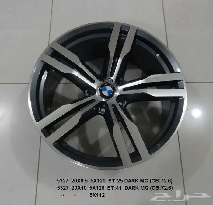 نوفر جميع انواع الجنوط BMW 23