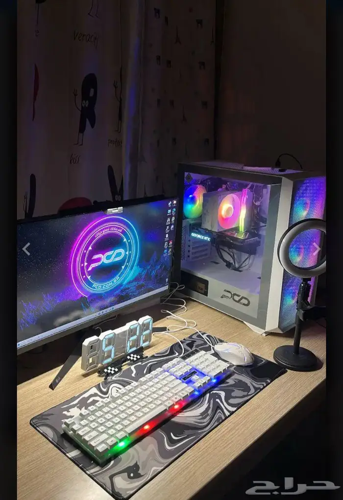 بيسي قيمنق مع شاشه الكرت 4060 RTX 0
