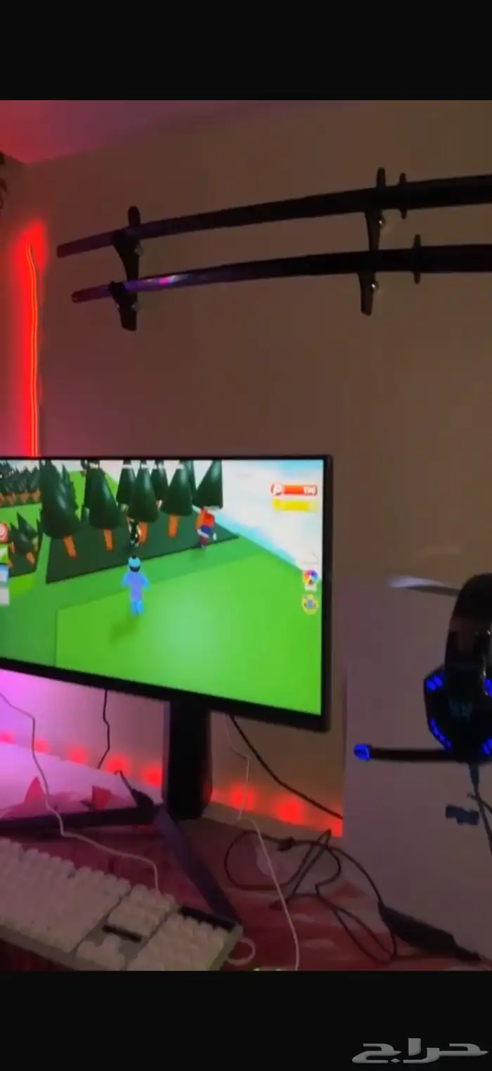 سيت اب كامل مع بي سي وشاشه 2