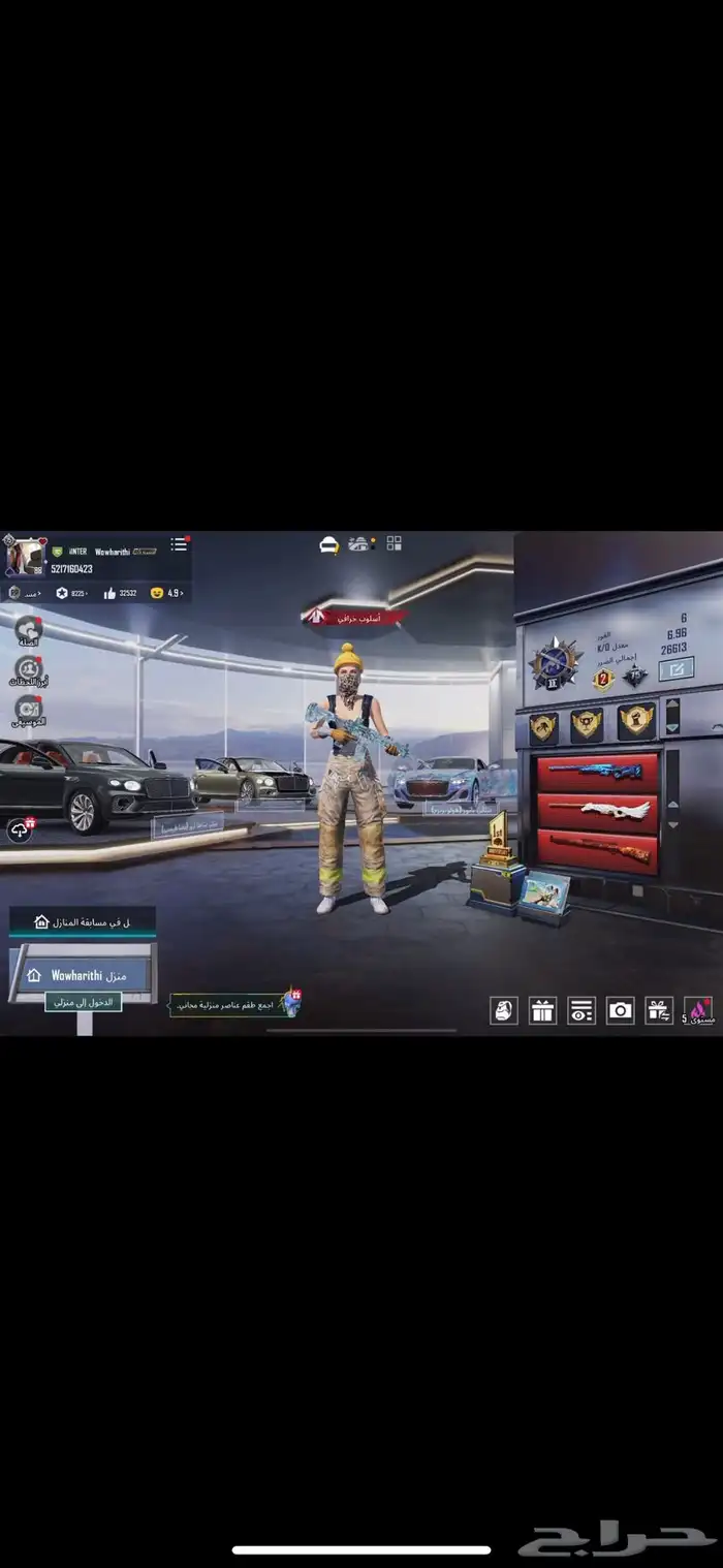 حساب ببجي للبيع 0