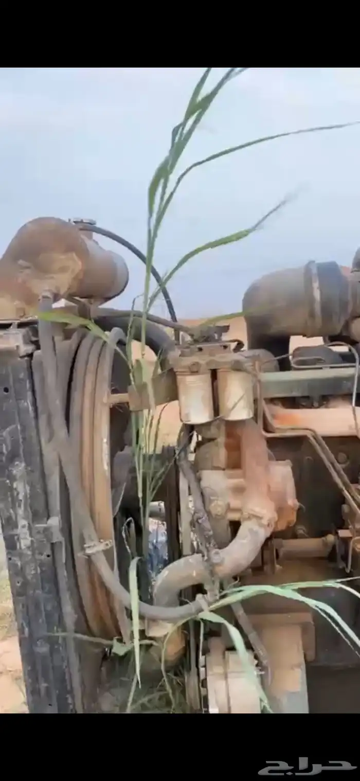 مكاين وطرمبه مع قير ومراوح وقاعده 10