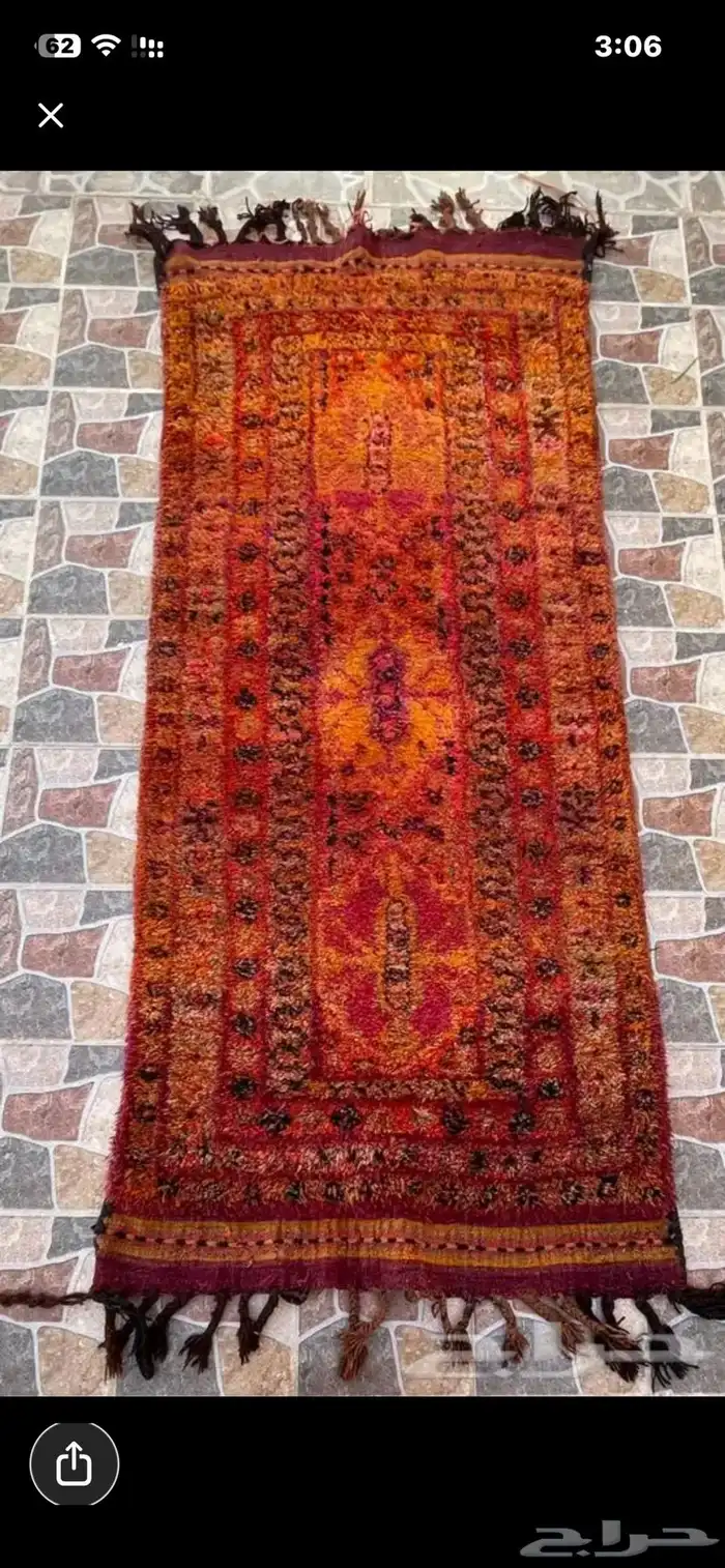 فرشة تراثية شغل يدوي 0