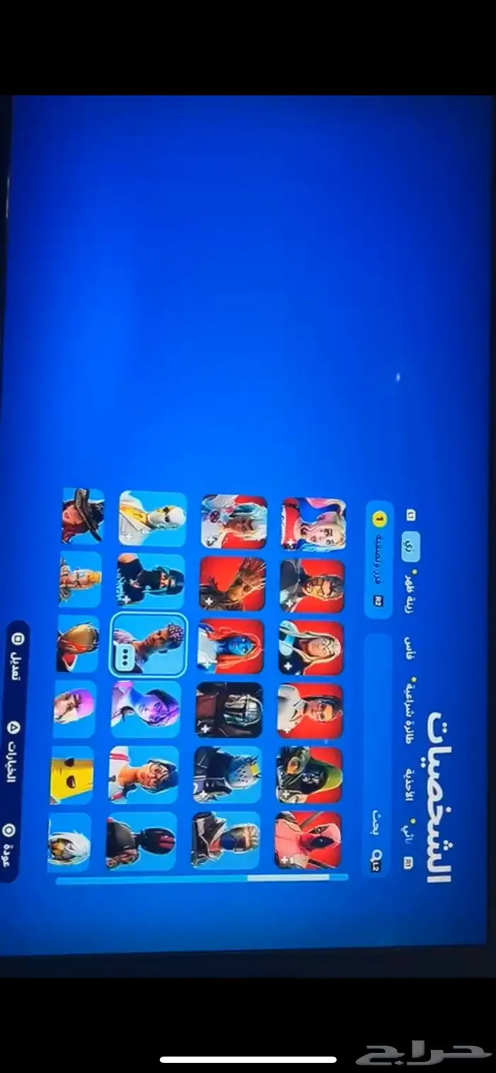حساب فورت ل79 سكن فيه السيزون الخامس كامل الي من 2018 واكثر 1