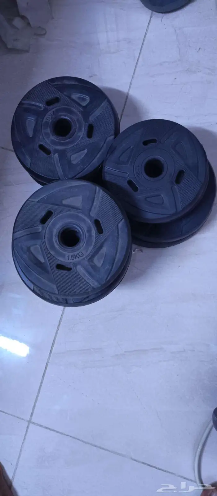 دنابيل وزن 18kg وقابل للزيادة حسب التوفر 0