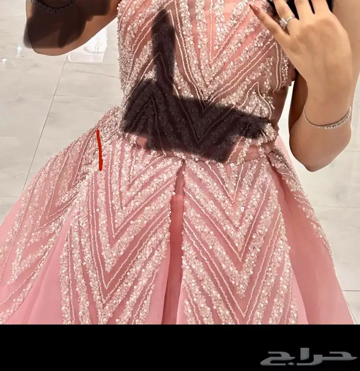 فستان سهره لبسه وحده 3