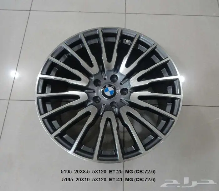 نوفر جميع انواع الجنوط BMW 22